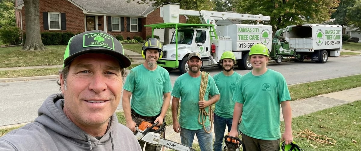 Zach P. and his crew at Kansas City Tree Care