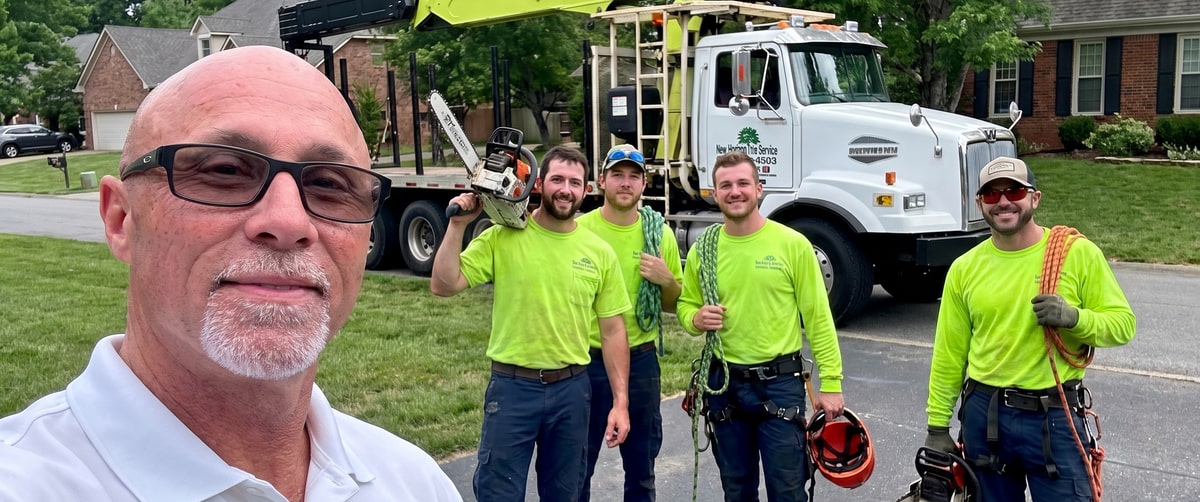 Troy Z. and his crew at New Horizon Tree Service